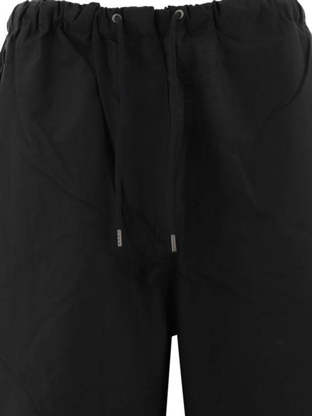 Relaxed Fit Straight Pants Black - ACNE STUDIOS - BALAAN 4