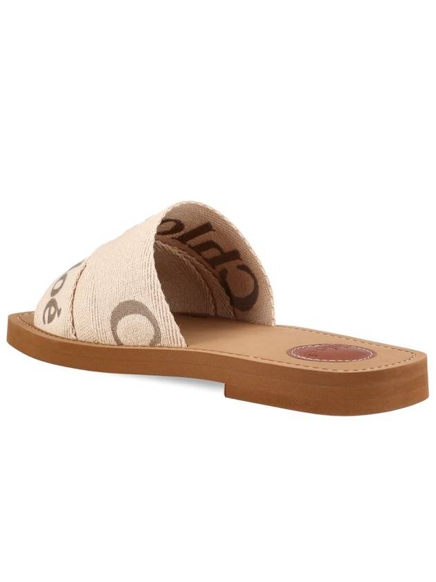 Woody Flat Mules Blush Beige - CHLOE - BALAAN 4