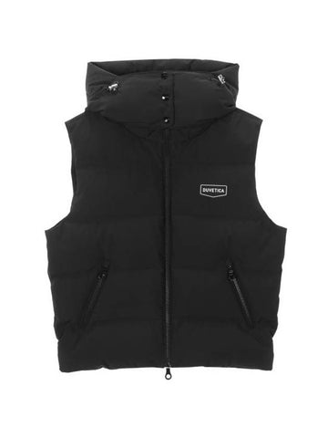 Aprica Hooded Down Vest Black - DUVETICA - BALAAN 1