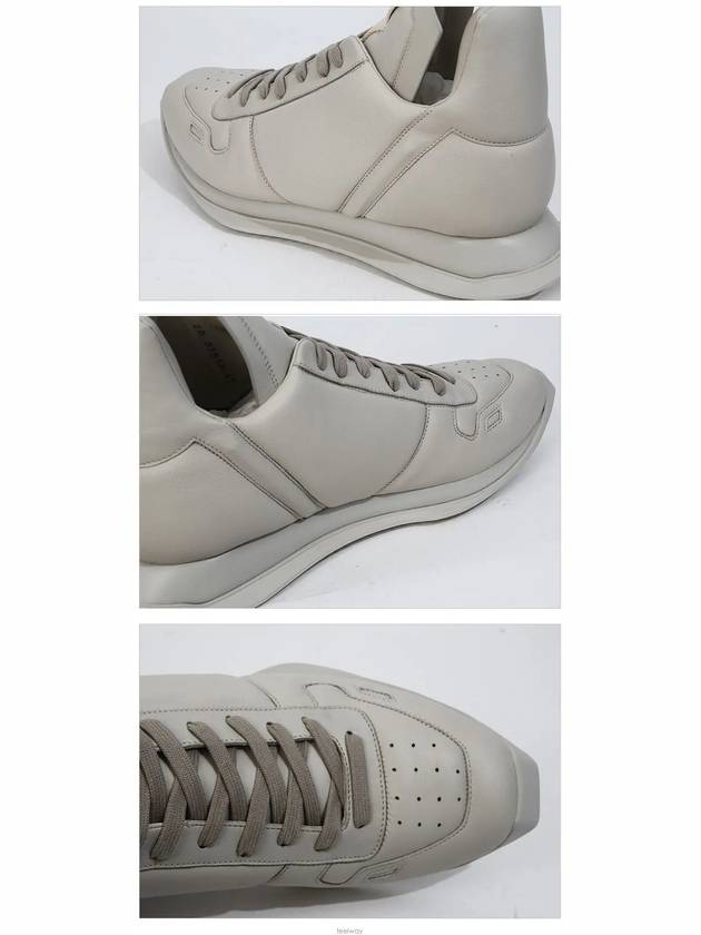 Maximal Runner Low Top Sneakers Pearl - RICK OWENS - BALAAN 6