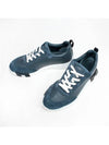 Bouncing Low Top Sneakers Blue - HERMES - BALAAN 5