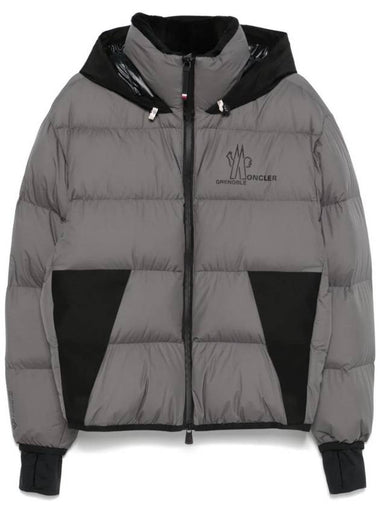 Grenoble Marcasin padded jacket gray - MONCLER - BALAAN 1