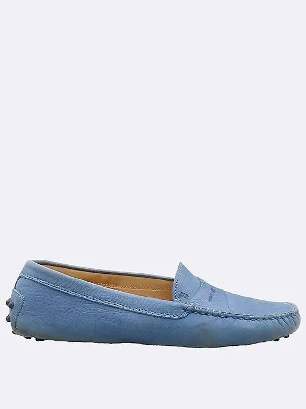 Smith Market Used Luxury Blue Loafers Women s Shoes - TOD'S - BALAAN 3