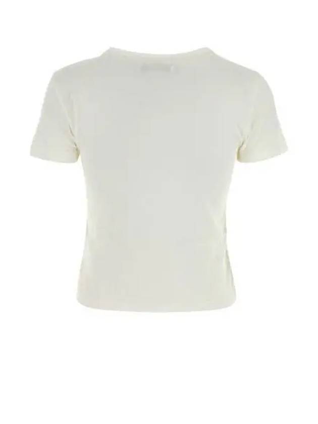 White Cotton Giselle T Shirt GISELETSHIRT 270246 1147363 - GIMAGUAS - BALAAN 1