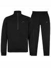 Polyknit Quarter Zip Training Tracksuit Black - NIKE - BALAAN 2