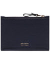 Pin D Small Taurillon Soft Grain Leather Pouch Bag Night Sky - DELVAUX - BALAAN 5