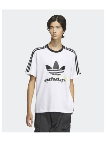 adidas Trefoil Short Sleeve Tee White IW6310 - ADIDAS - BALAAN 1