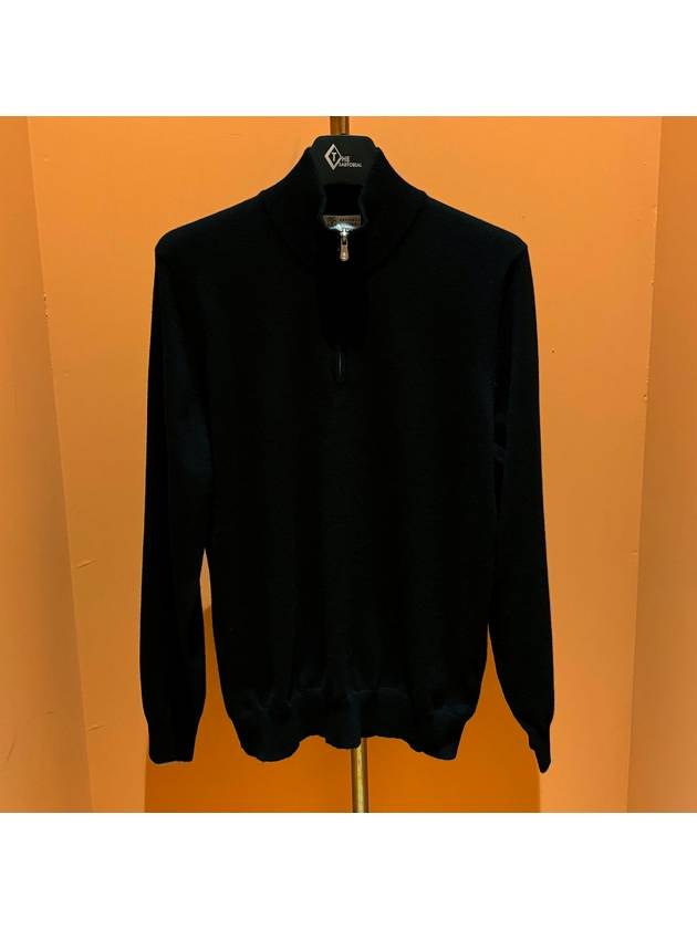 cashmere half-zip knit top black - BRUNELLO CUCINELLI - BALAAN 2