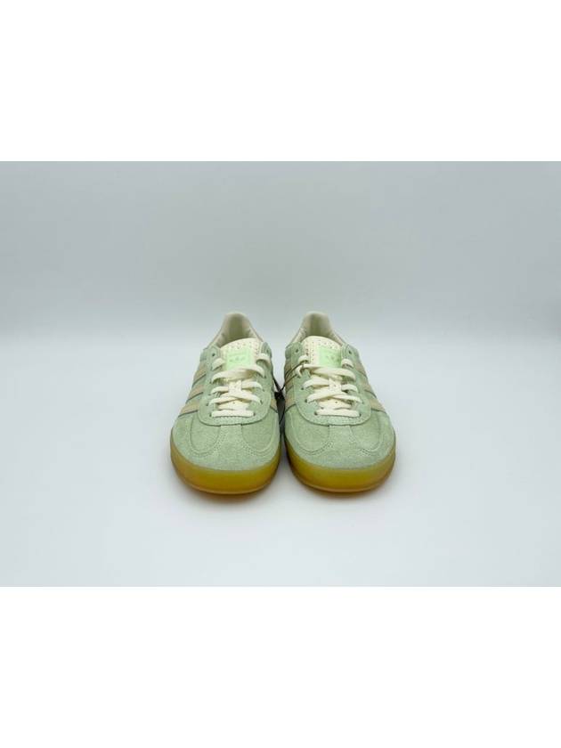 Gazelle Indoor Suede Low Top Sneakers Semi Green Spark - ADIDAS - BALAAN 5