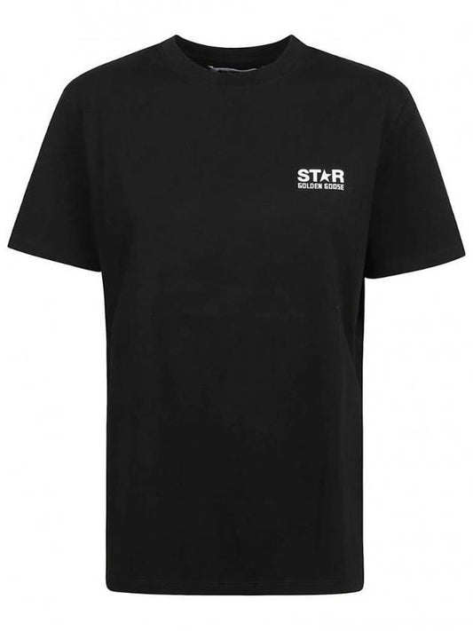Bag Big Star Short Sleeve T-Shirt Black - GOLDEN GOOSE - BALAAN.