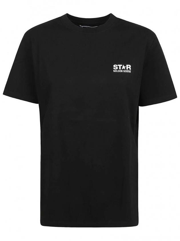 Back Big Star Short Sleeve T-Shirt Black - GOLDEN GOOSE - BALAAN 1