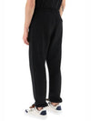 Cross Relaxed Drawstring Track Pants Black - MARCELO BURLON - BALAAN 4