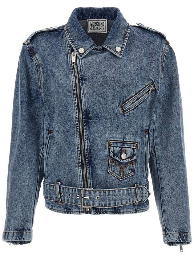 jacket J05098235 1281 blue - MOSCHINO - BALAAN 2