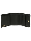 gold Vitello bifold wallet black - PRADA - BALAAN 5