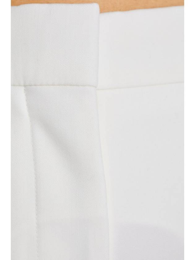 Stella McCartney Creased Trousers, Women's, Cream - STELLA MCCARTNEY - BALAAN 5