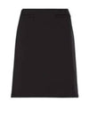 Luigia Wool A-Line Skirt Black - MAX MARA - BALAAN 3