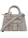 Edith Mini Shoulder Tote Bag Grey - CHLOE - BALAAN 1