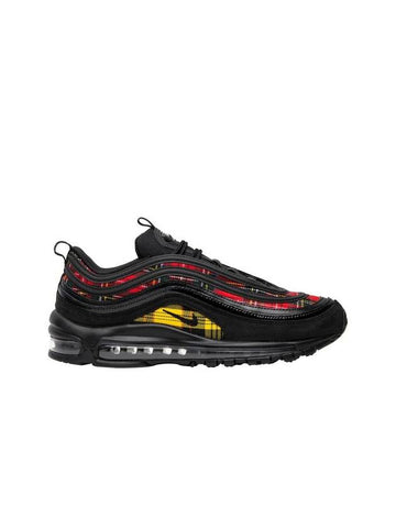 Air Max 97 Tartan Low Top Sneakers Black - NIKE - BALAAN 1