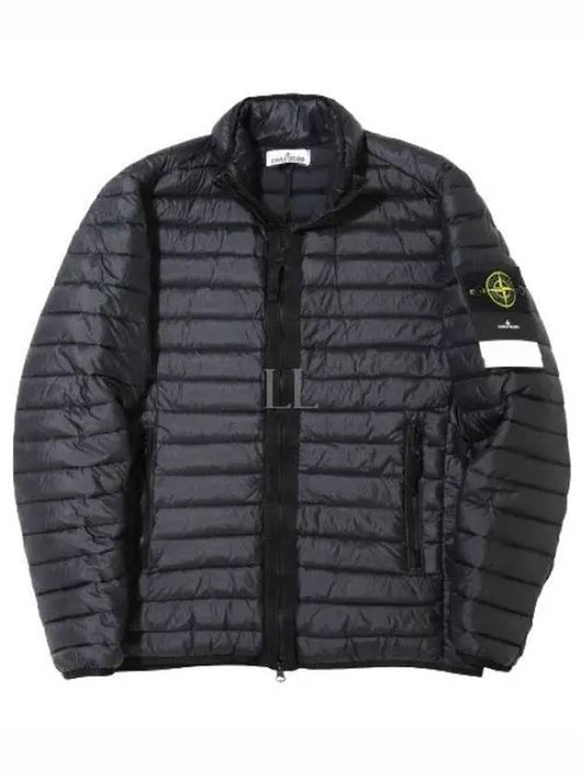 Men's Wappen Patch Duck Down Padding Black - STONE ISLAND - BALAAN 2