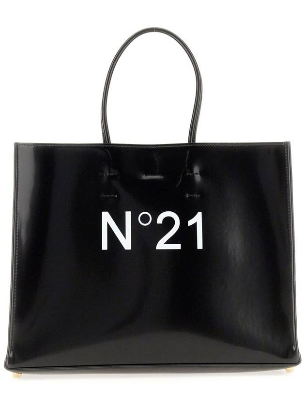 N°21 Shopper Bag With Logo - Nº 21 - BALAAN 2