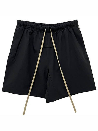 Logo Nylon Soccer Shorts Black 160BT244370F - FEAR OF GOD ESSENTIALS - BALAAN 2