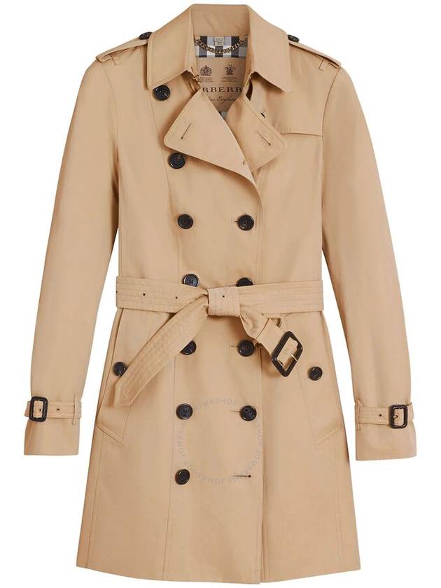 Burberry Ladies Sandringham Mid length Trench Coat Brand Size 6 US Size 4 - BURBERRY - BALAAN 1