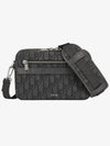 Safari Oblique Jacquard Messenger Bag Black - DIOR - BALAAN 2