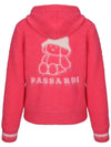 Kid mohair hooded windproof cardigan CP - PASSARDI - BALAAN 3