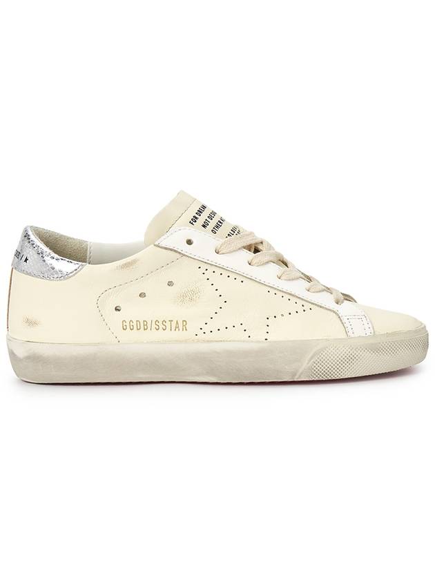 Superstar Silver Tab Low-Top Sneakers Beige - GOLDEN GOOSE - BALAAN 6