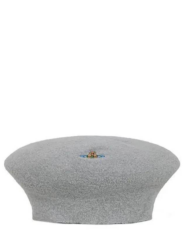 ORB Logo Beret Grey - VIVIENNE WESTWOOD - BALAAN 2