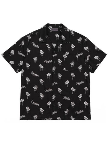 logo paisley half shirt - ARCANE FUNK - BALAAN 1