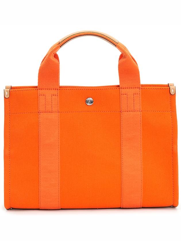 Logo Tote Bag Orange - TORY BURCH - BALAAN 5