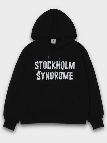 TAPE HOODIE BLACK - STOCKHOLM SYNDROME - BALAAN 1