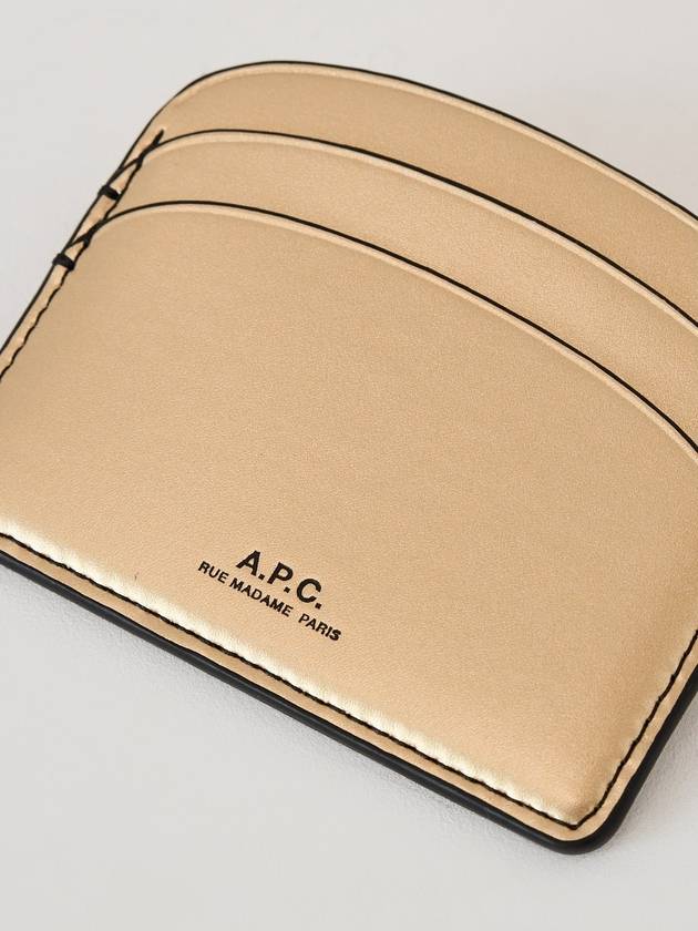 Half Moon Card Wallet Gold - A.P.C. - BALAAN 2