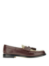 Tassel GG Supreme Canvas Leather Loafers Brown - GUCCI - BALAAN 2