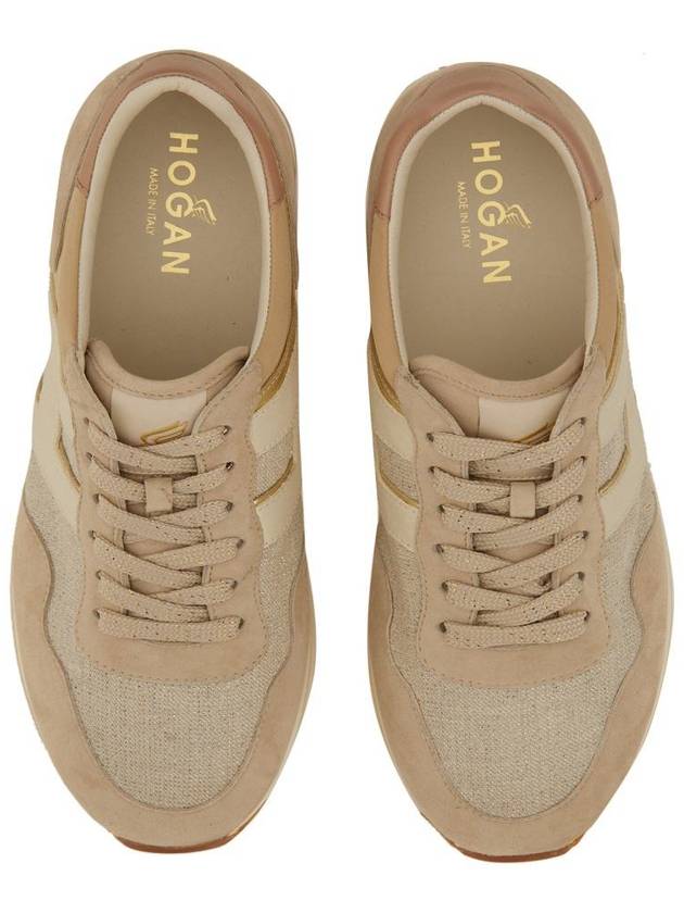 Women's H483 Low Top Sneakers Beige - HOGAN - BALAAN 7