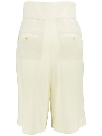 Wool Twill Shorts - FABIANA FILIPPI - BALAAN 2