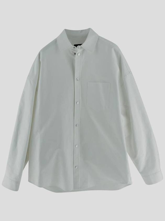 Outerwear Large Fit Shirt White - BALENCIAGA - BALAAN 2