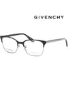 Glasses Frame GV0076 284 Black Silver - GIVENCHY - BALAAN 4