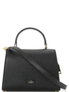 Stampa Alce Top Handle Bag 26 Black 4W2B0J20 KGW R82 - VALENTINO - BALAAN 3