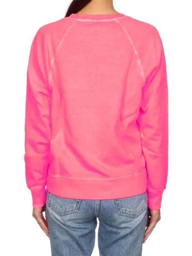 Embroidered Logo Sweatshirt Pink - ZADIG & VOLTAIRE - BALAAN 6