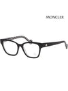 Eyewear Square Acetate Eyeglasses Black - MONCLER - BALAAN 5