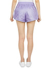 Women's Ripstop Nylon Shorts Purple - MONCLER - BALAAN 5