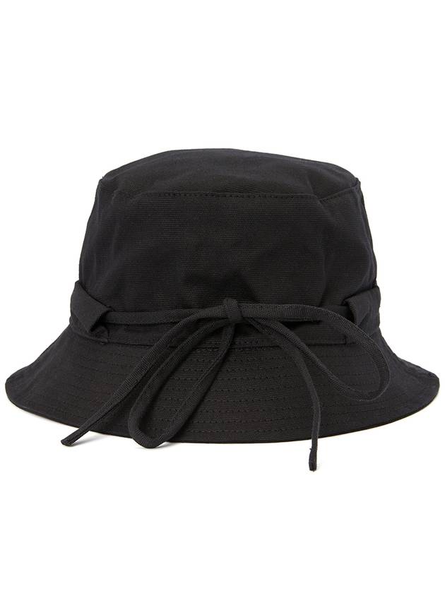 Le Bob Gadjo Bucket Hat Black - JACQUEMUS - BALAAN 5