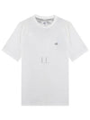 GoGGle Bag Print Short Sleeve T-Shirt White - CP COMPANY - BALAAN 2