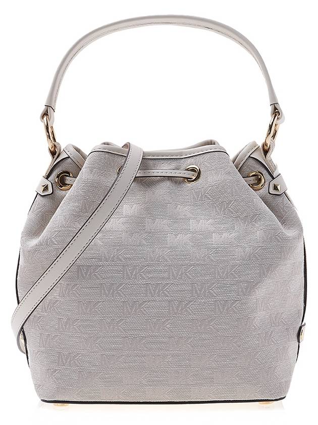 Maeve Logo Bucket Bag Grey - MICHAEL KORS - BALAAN 4