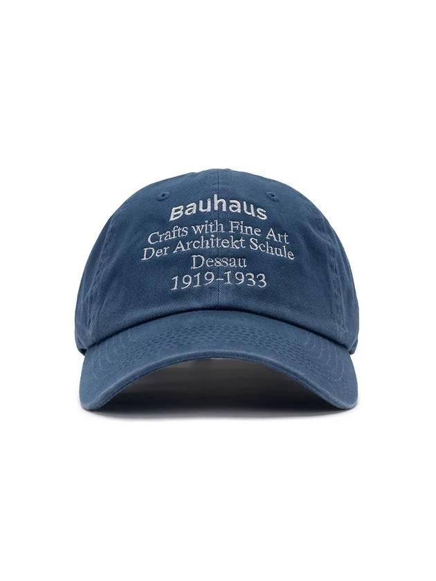 BAUHAUS WASHED BALL CAP ISLAND BLUE - POLYGRAM - BALAAN 1