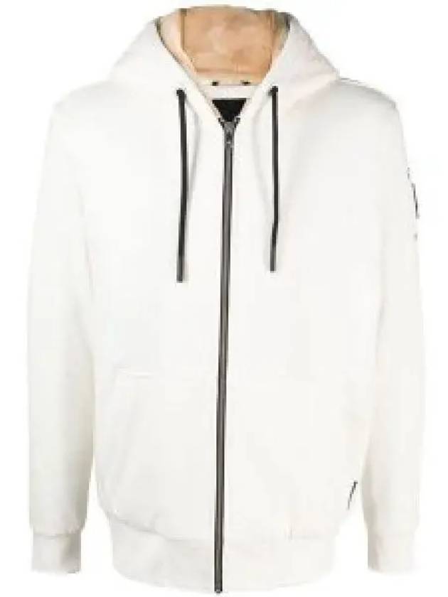 Classic Bunny Zip Up Hoodie Beige Lining White - MOOSE KNUCKLES - BALAAN 2