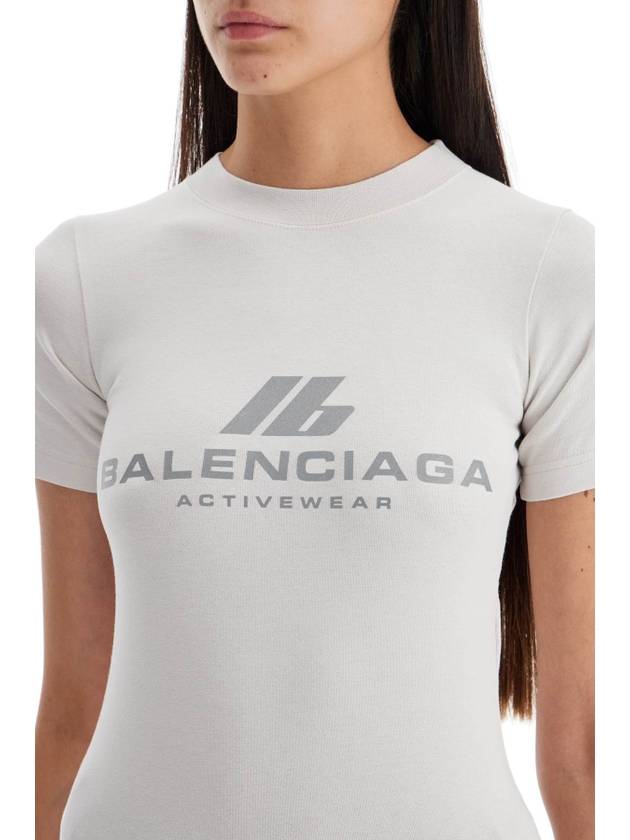 reflective logo t-shirt - BALENCIAGA - BALAAN 4