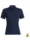 Women's Featherweight Short Sleeve PK Shirt Twilight - G/FORE - BALAAN 2